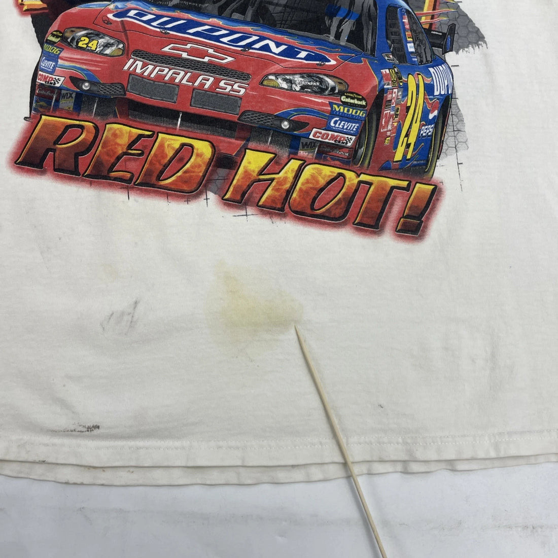 Jeff Gordon Red Hot Racing T-Shirt Size 2XL NASCAR