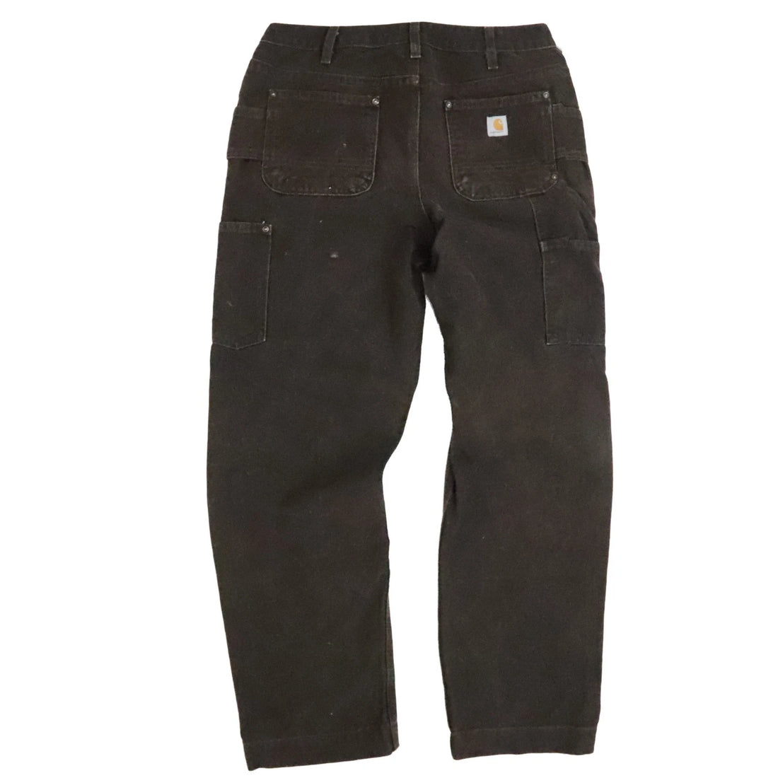 Carhartt Canvas Carpenter Double Knee Work Pants Womens Size 6 Brown