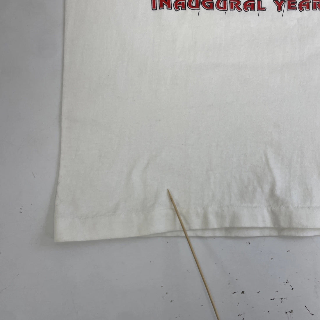 Vintage St. John's Maple Leafs Hockey Inaugural Year T-Shirt Size XL 90s AHL