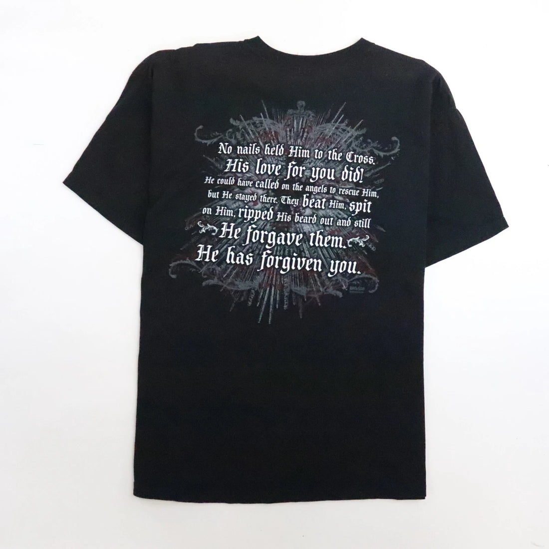 Jesus Crucified T-Shirt Size XL Y2K Religion