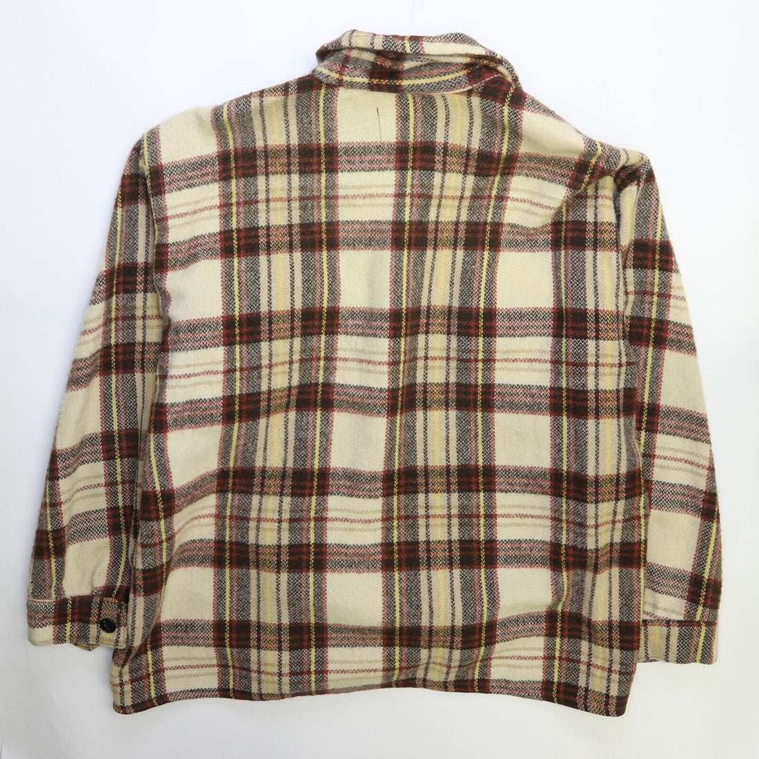 Vintage Sigal Wool Button Up Shirt Size XL Plaid