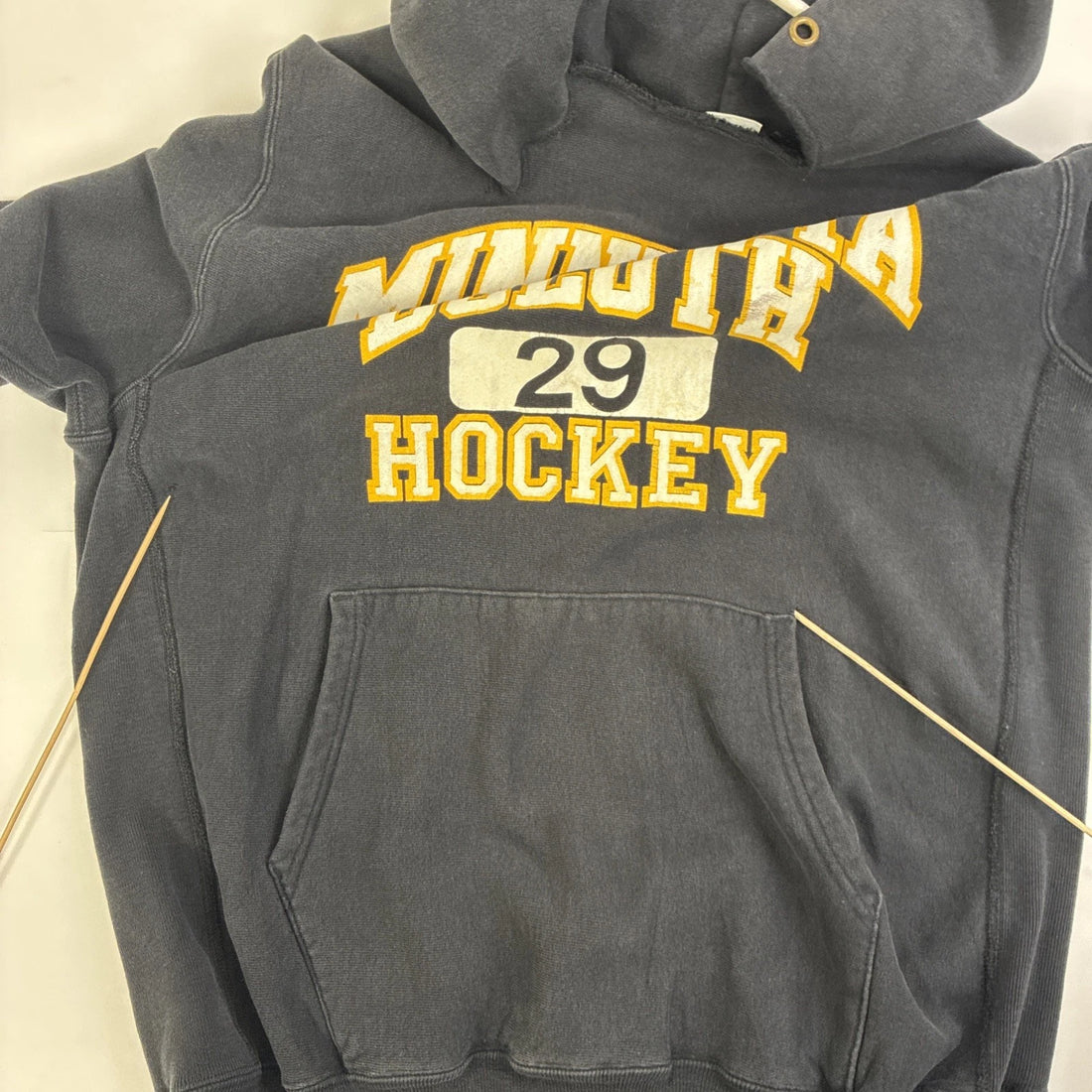 Vintage Minnesota Duluth Hockey Champion Reverse Weave Sweatshirt Hoodie 2XL 90s
