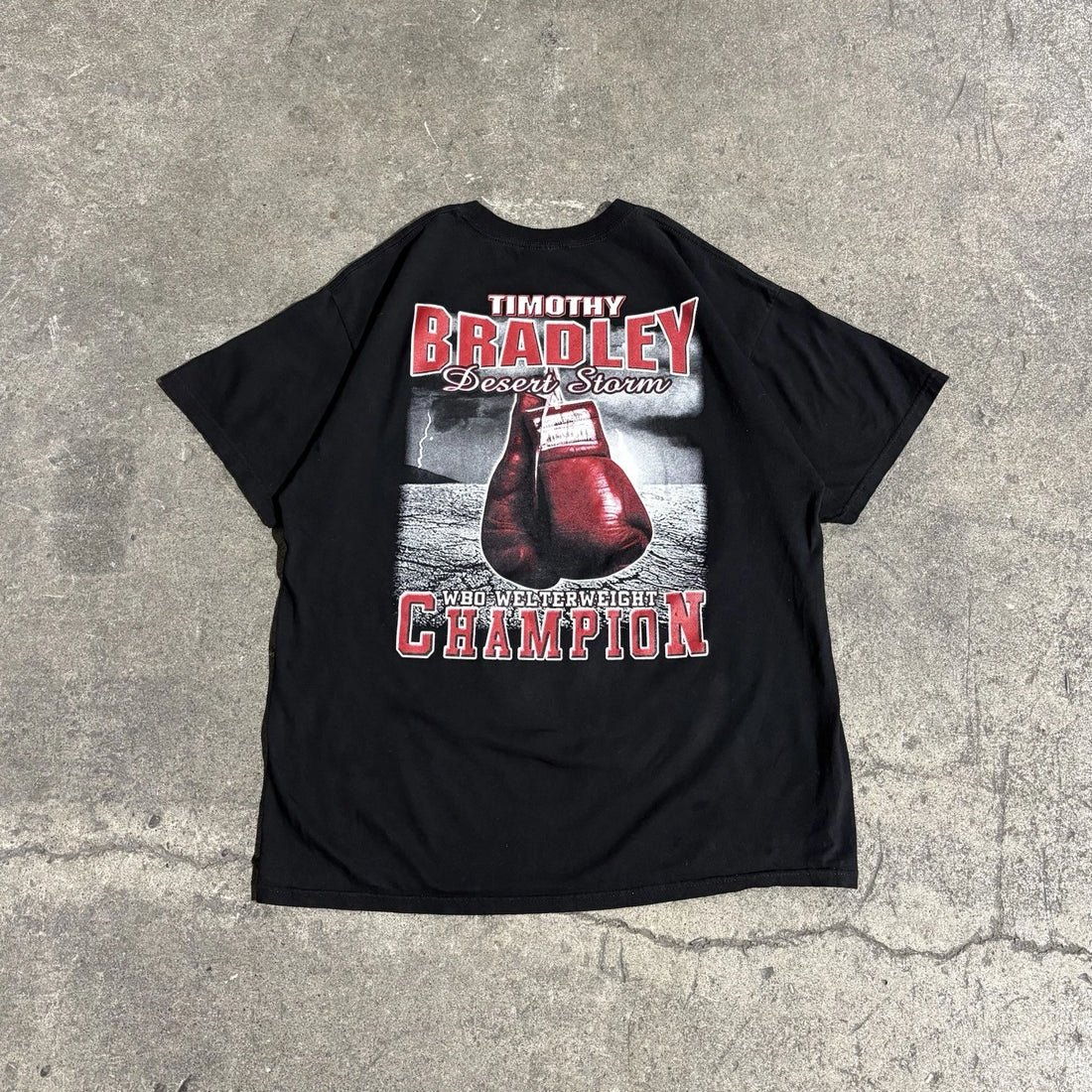 Timothy Bradley WBO Welterweight Champion Boxing T-Shirt Size XL