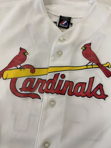 St Louis Cardinals Rick Ankiel Majestic Jersey Size Large 2008 MLB