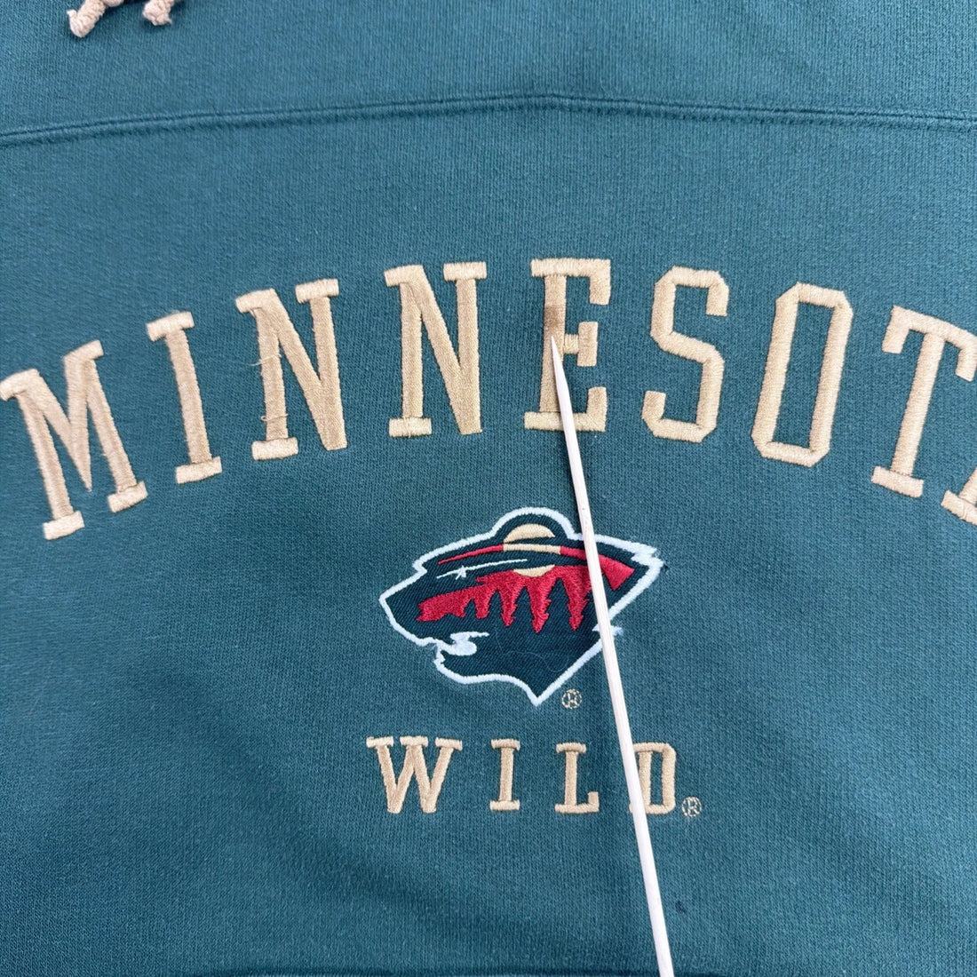 Vintage Minnesota Wild Sweatshirt Hoodie Size Large NHL