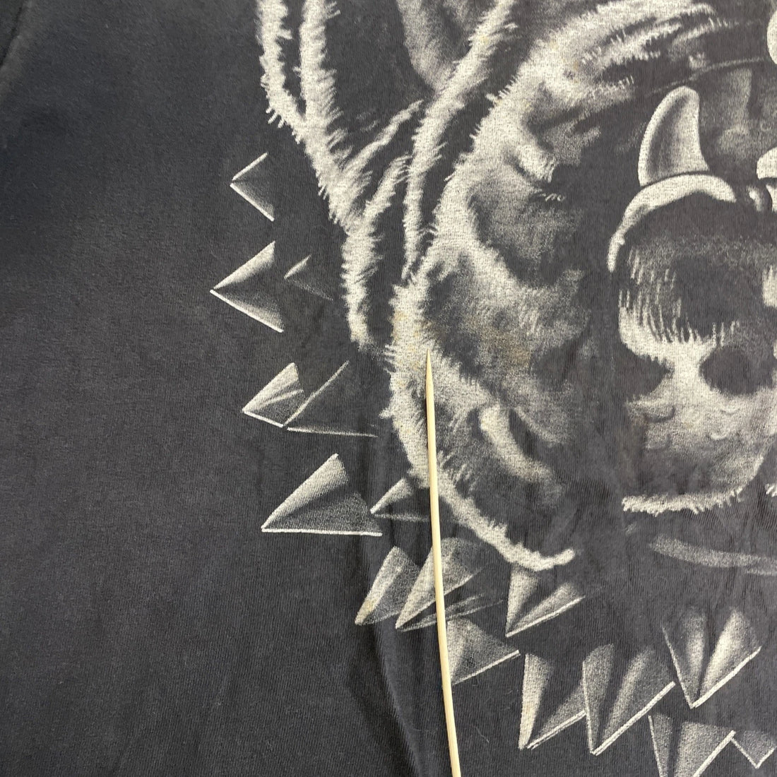 Vintage Bull Dog Liquid Blue T-Shirt Size 4XL