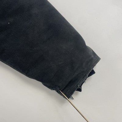 Carhartt Canvas Arctic Work Jacket Size XL Black