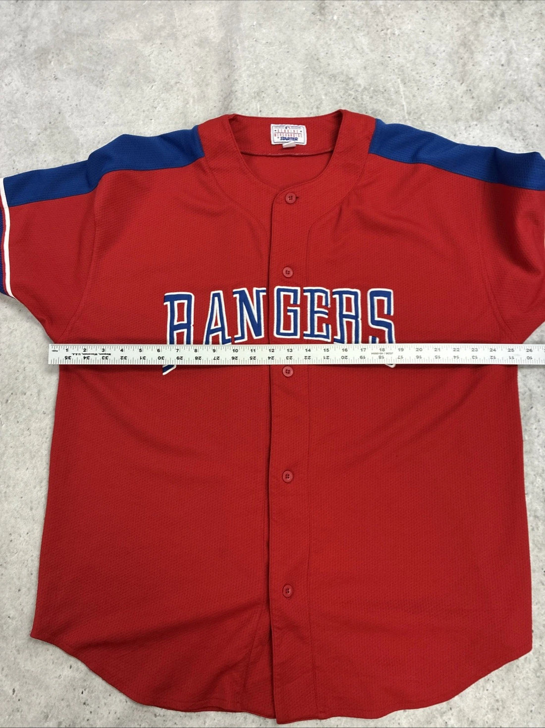 Texas Rangers Starter Jersey Size 2XL MLB