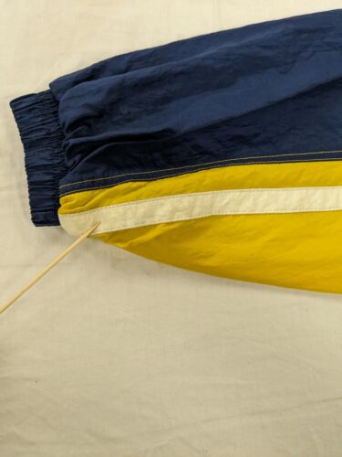 Vintage Michigan Wolverines Starter Windbreaker Light Jacket Size Large NCAA