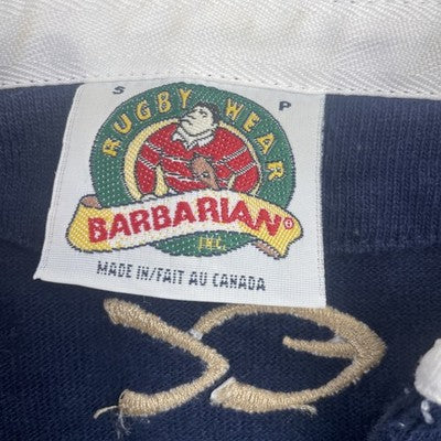 Vintage St. Edmund Campion Barbarian Rugby Shirt Size Small Striped