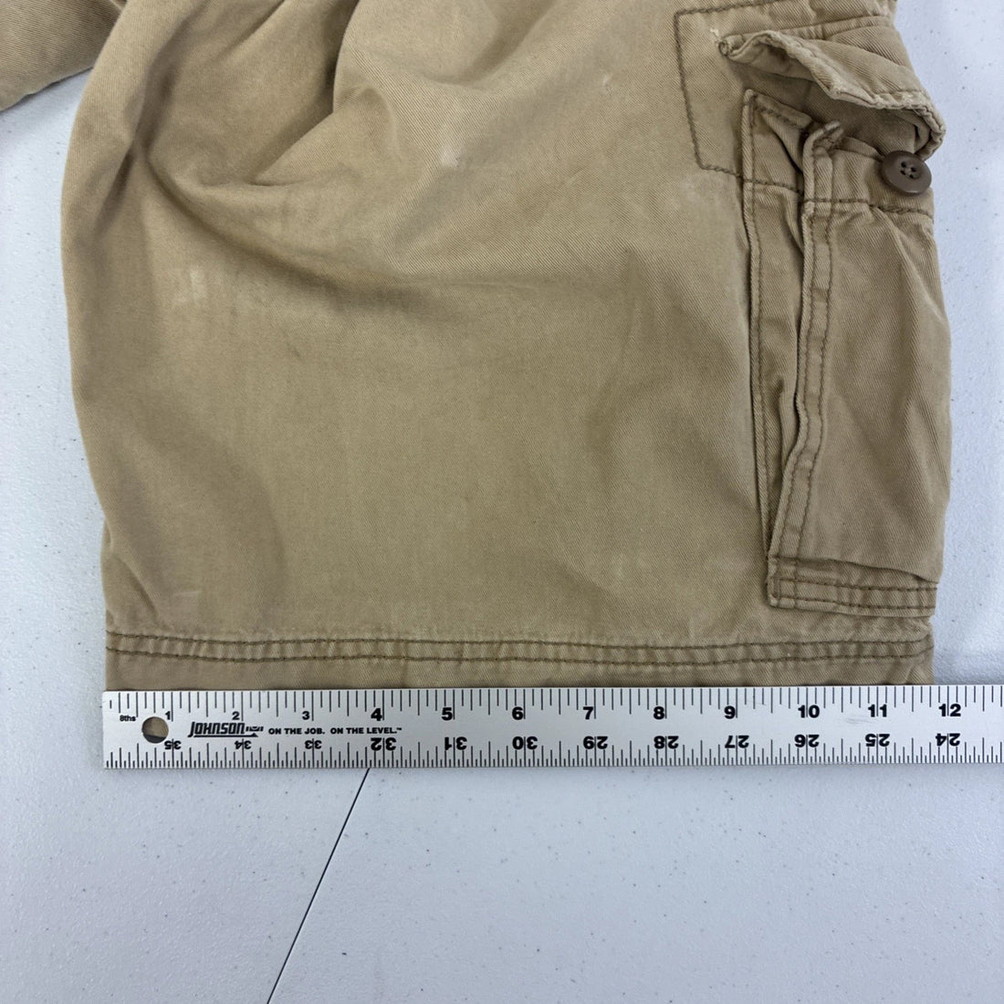 Denim & Supply Ralph Lauren Cargo Shorts Size 33 Brown