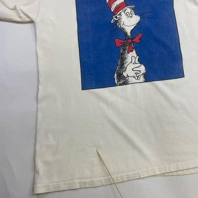 Vintage Cat In The Hat Dr Seuss T-Shirt Size XL 90s
