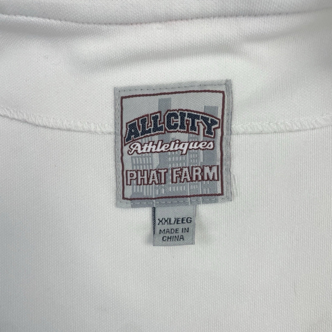 Vintage Phat Farm All City Baseball Jersey Size 2XL Y2K