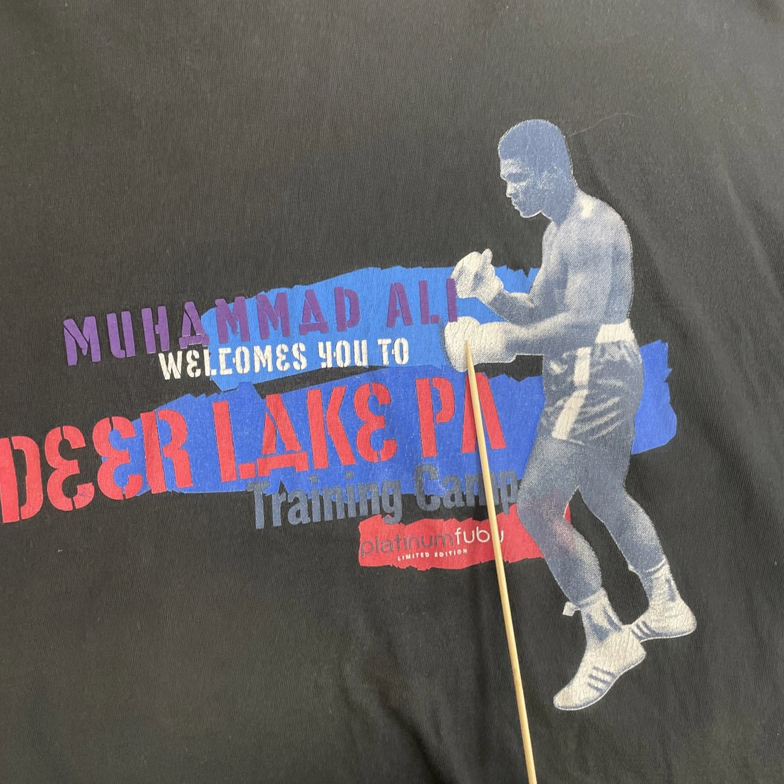 Vintage Muhammad Ali Platinum Fubu T-Shirt Size XL Y2K