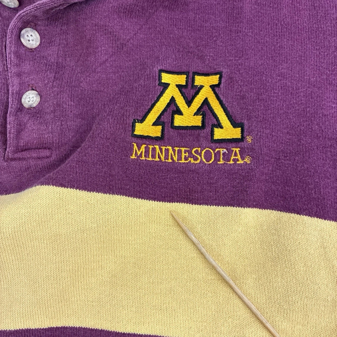 Minnesota Golden Gophers Rugby Shirt Size Large NCAA