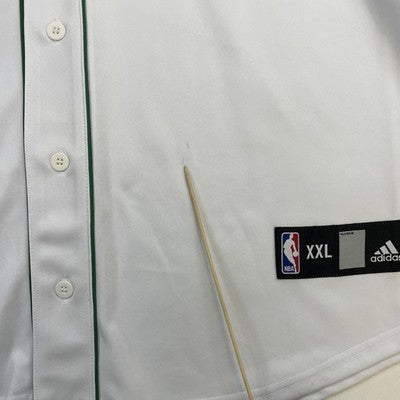 Boston Celtics Kevin Garnett Adidas Baseball Jersey Size 2XL NBA