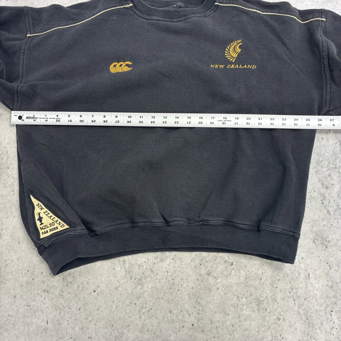 Vintage Canterbury New Zealand Crewneck Sweatshirt Size Large