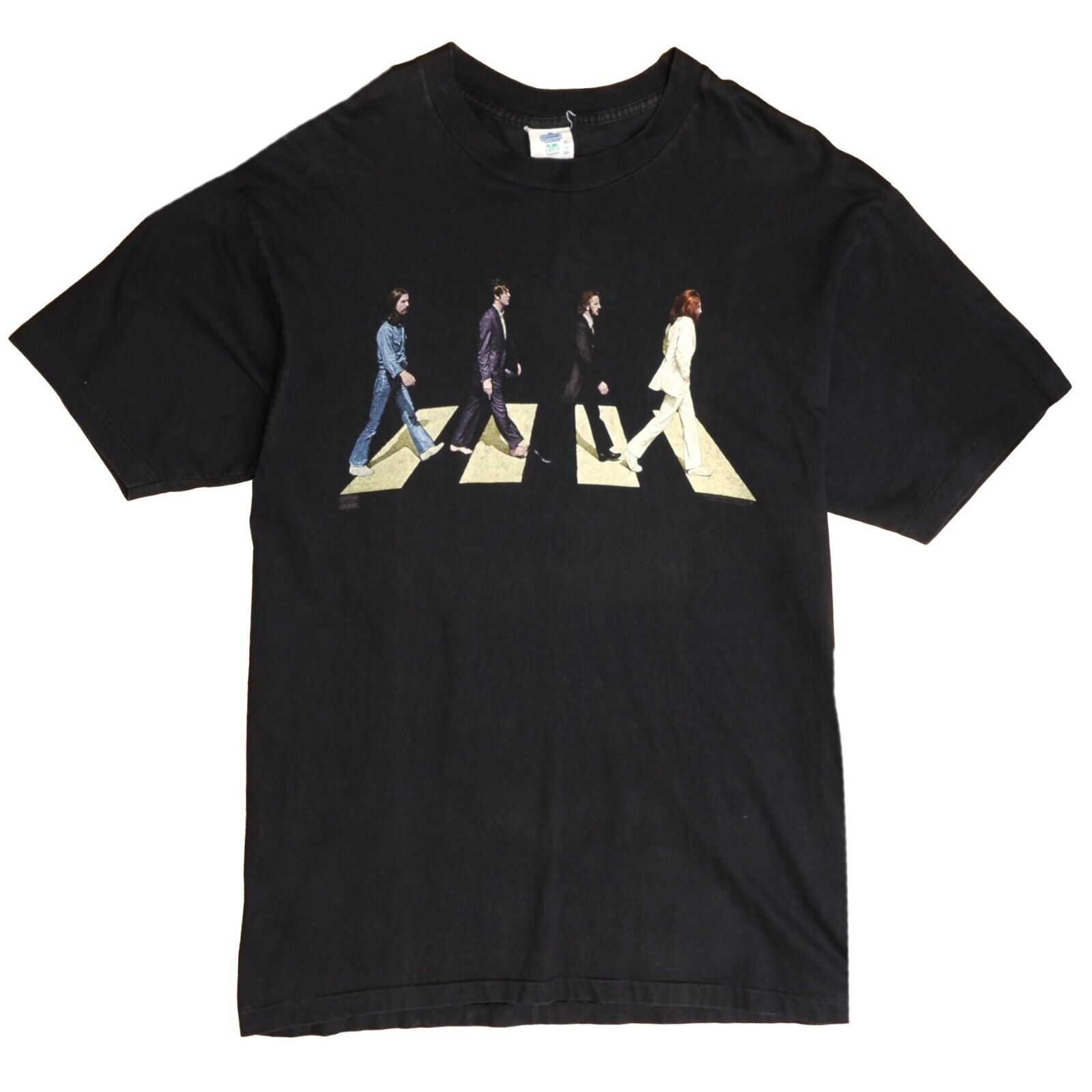 Vintage The Beatles Abbey Road Winterland T Shirt Size XL Band Tee 90s Throwback Vault