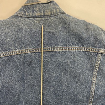 Vintage Levi's Denim Trucker Jacket Size 48 Blanket Lined