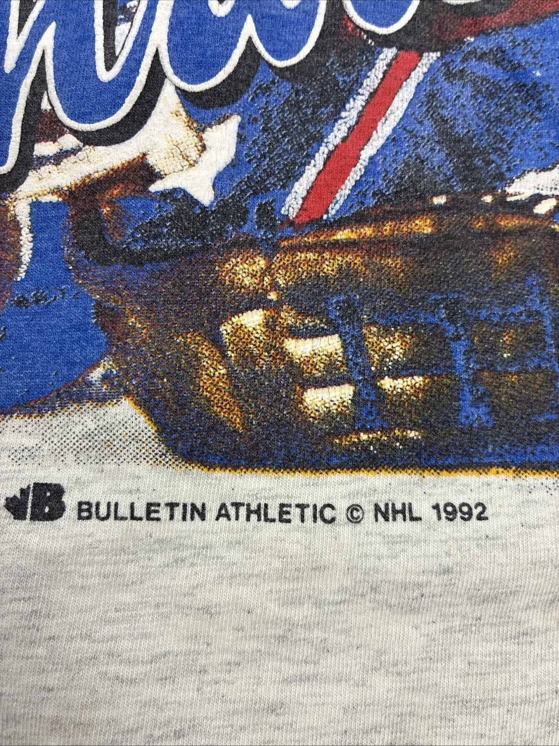 Montreal Canadiens Bulletin Athletic T-Shirt Size XL Vintage 90s NHL