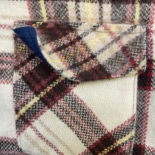 Vintage Sigal Wool Button Up Shirt Size XL Plaid