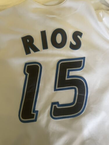 2006 Alex Rios Toronto Blue Jays Majestic Authentic MLB Jersey Size 52 XXL  – Rare VNTG