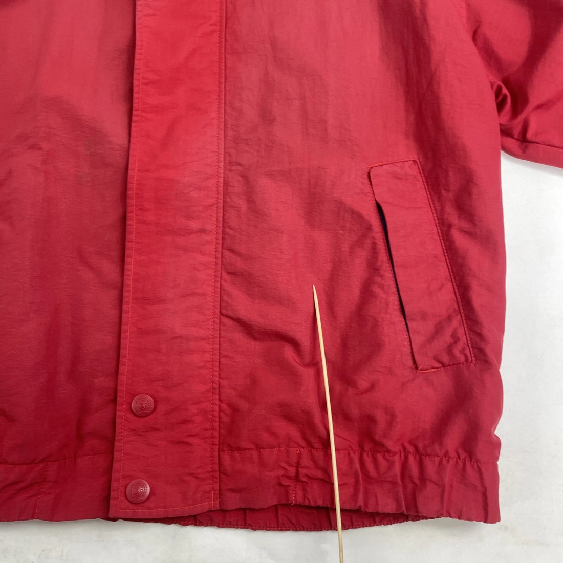 Vintage Tommy Hilfiger Windbreaker Light Jacket Size Large Red