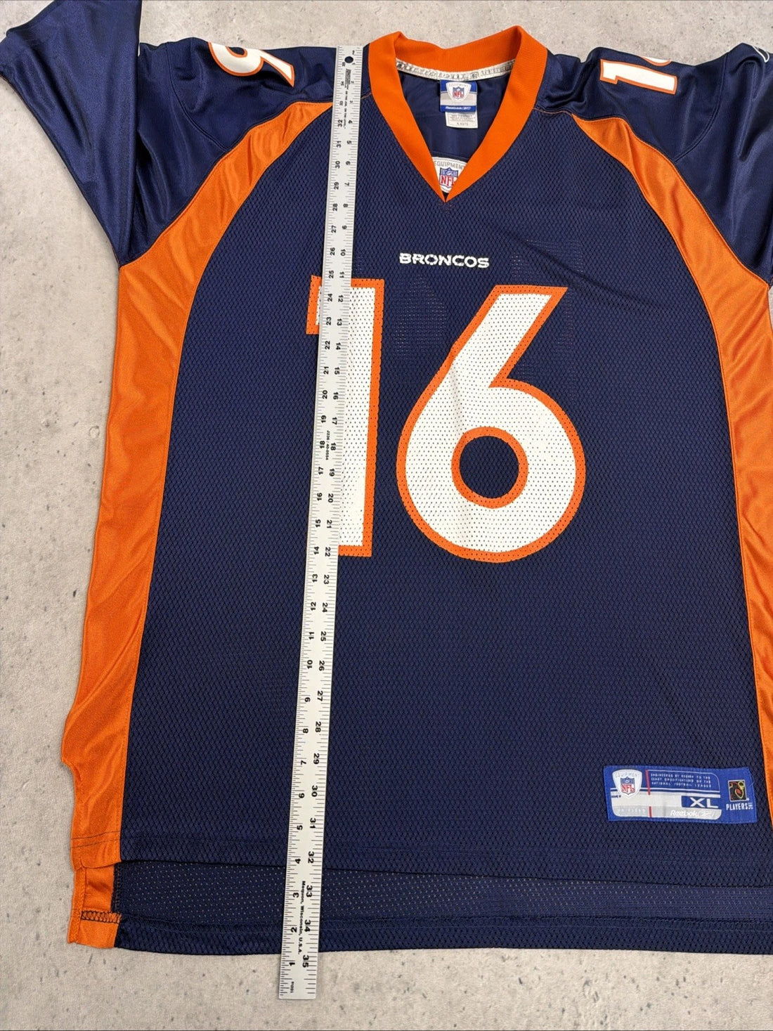 Vintage Denver Broncos Jake Plummer Reebok Jersey Size XL NFL