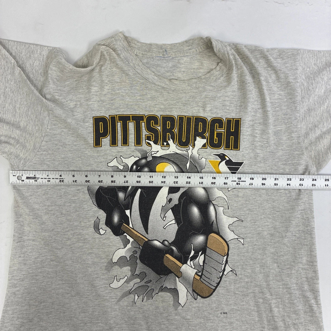 Vintage Pittsburgh Penguins Breakthrough T-Shirt Size XL 90s NHL