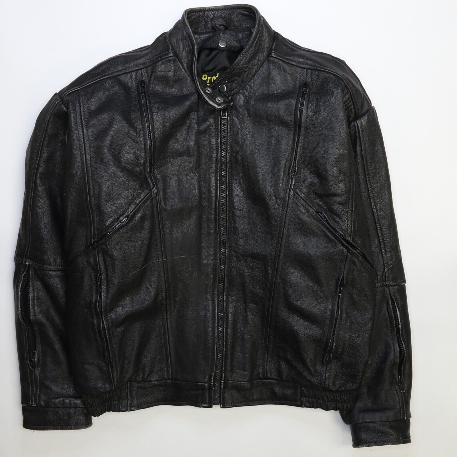 Protech good Leather Apparel Jacket. Size xl/46.