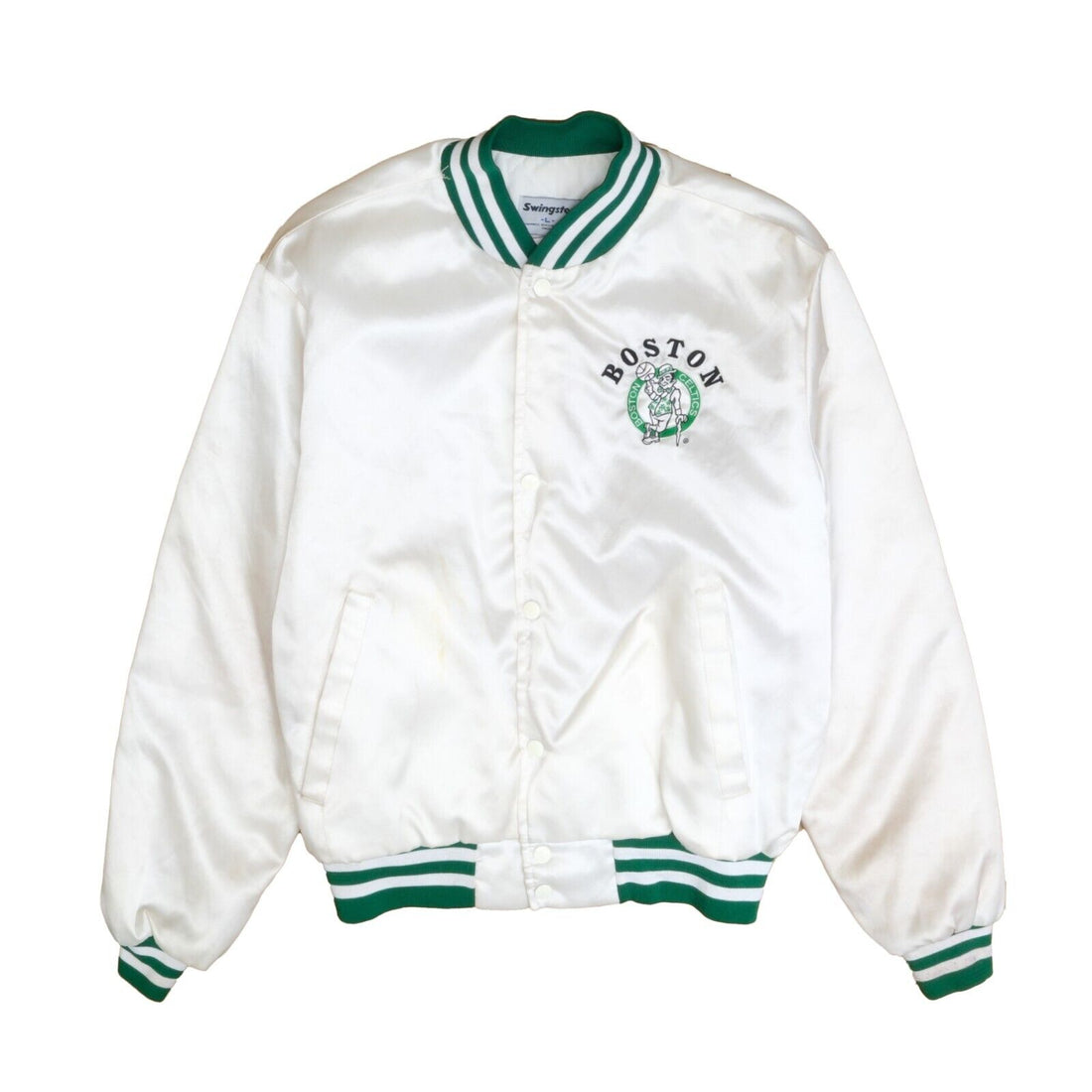 Boston Celtics Vintage 90s Starter Windbreaker Jacket - NBA Basketball  Green & Black Coat - Very Rare - Size Men's Medium -Free SHIPPING