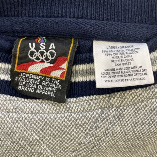 Vintage USA Olympic Crewneck Sweatshirt Size Large