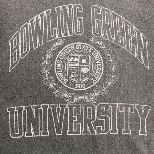 Vintage Bowling Green State Falcons Sweatshirt Crewneck Size XL Gray NCAA