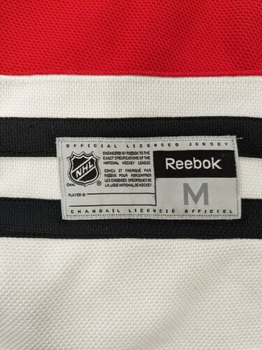 Reebok NHL Chicago Blackhawks Red L/XL Hockey Jersey Indian 10 SHARP