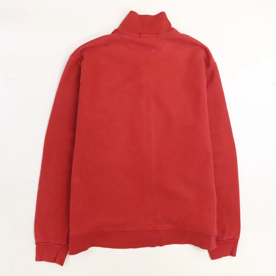 Vintage Polo Ralph Lauren Full Zip Cardigan Sweatshirt Size Medium Red