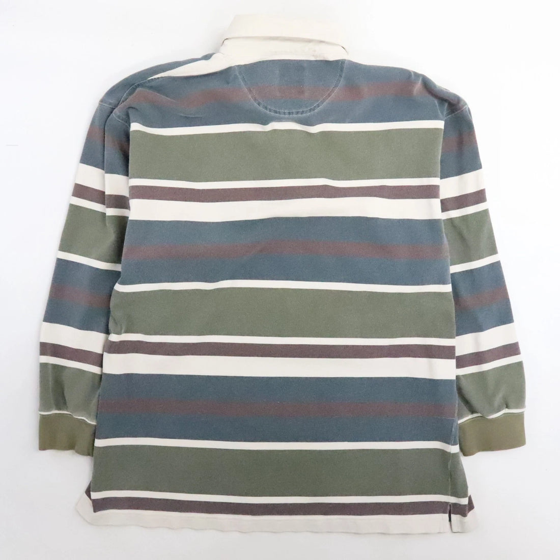 Vintage TT & Co Rugby Shirt Size Large Striped