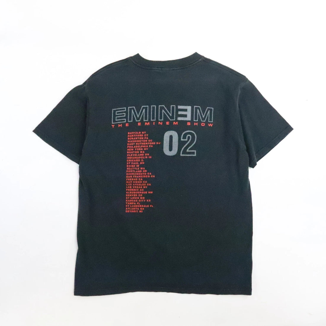 Vintage Eminem The Eminem Show T-Shirt Size Medium Rap Hip Hop 2002