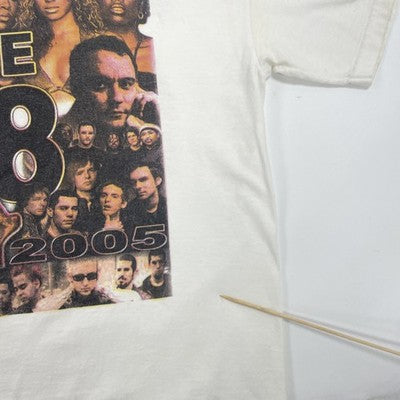 Vintage Philadelphia Live 8 T-Shirt Small Music Beyonce Jay-Z Stevie Wonder 2005
