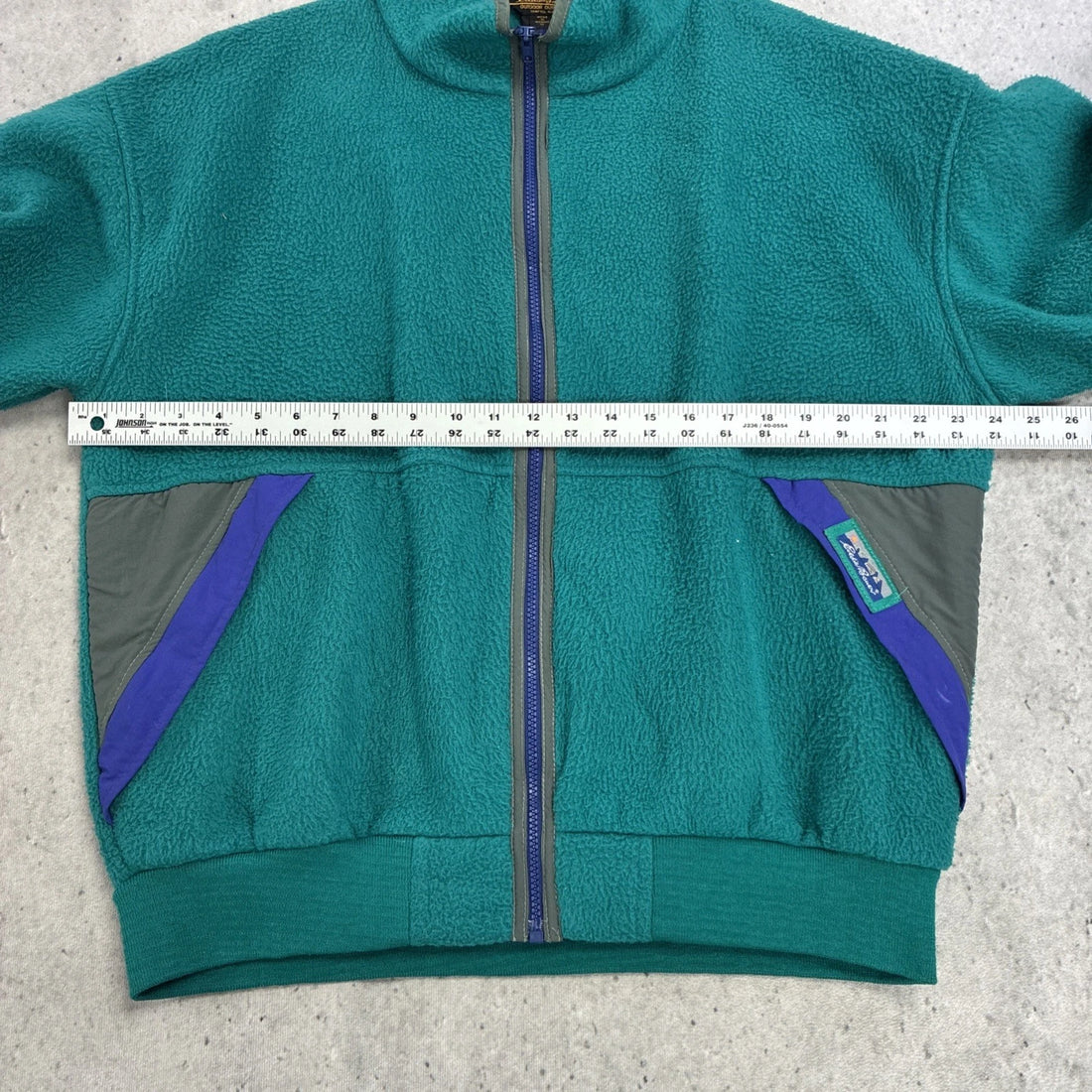 Vintage Eddie Bauer Full Zip Fleece Jacket Size Medium