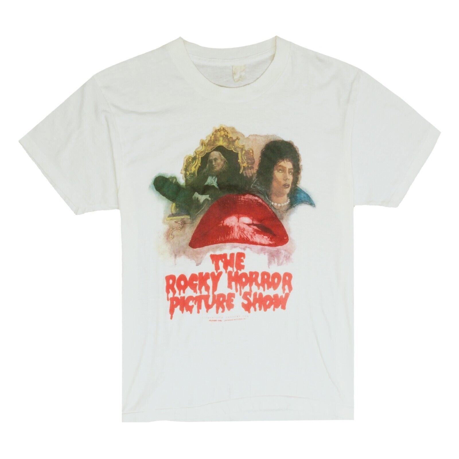 Vintage The Rocky Horror Picture Show T-Shirt Size XL 90s Single Stitch  Movie