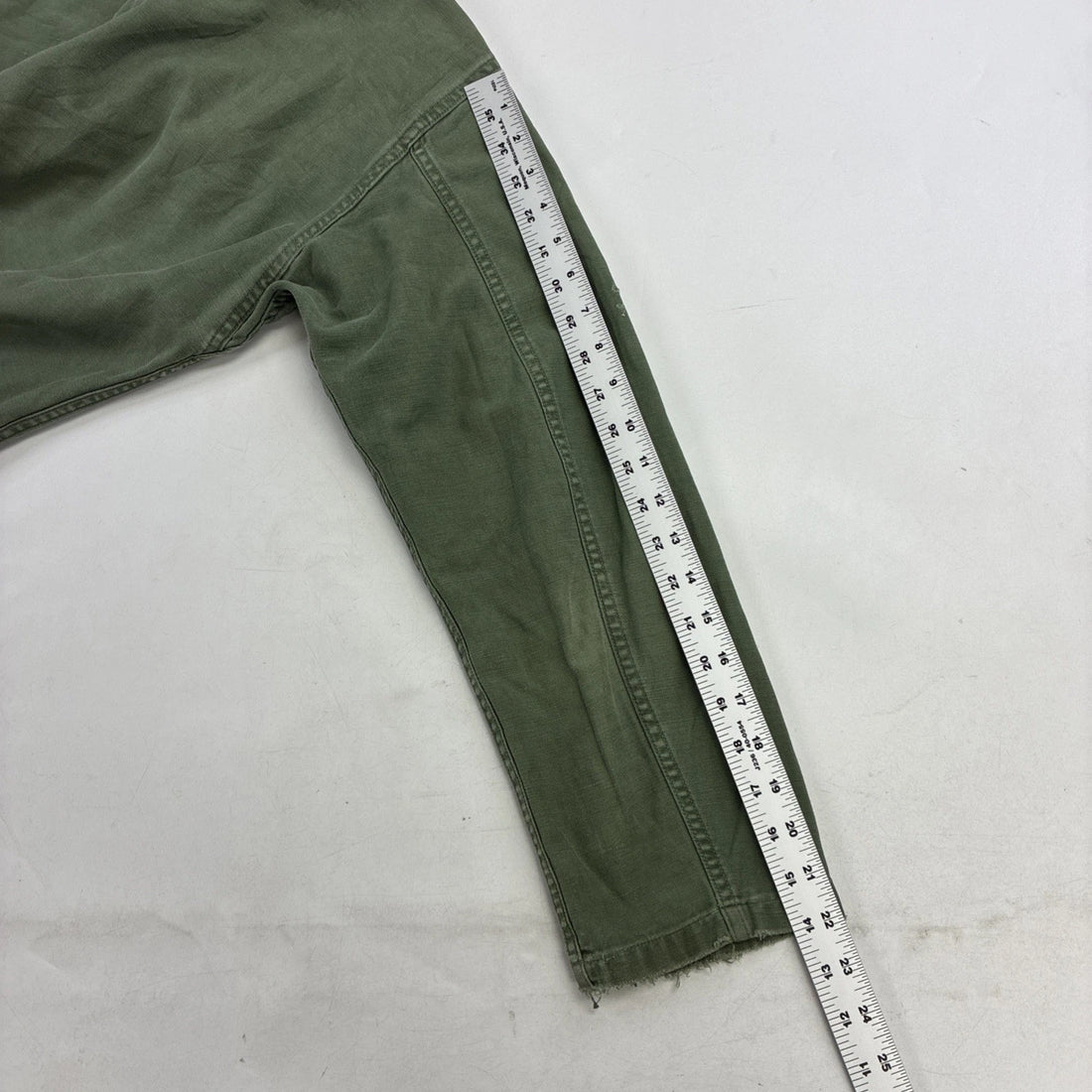 Vintage Army Field Button Up Shirt Size Medium