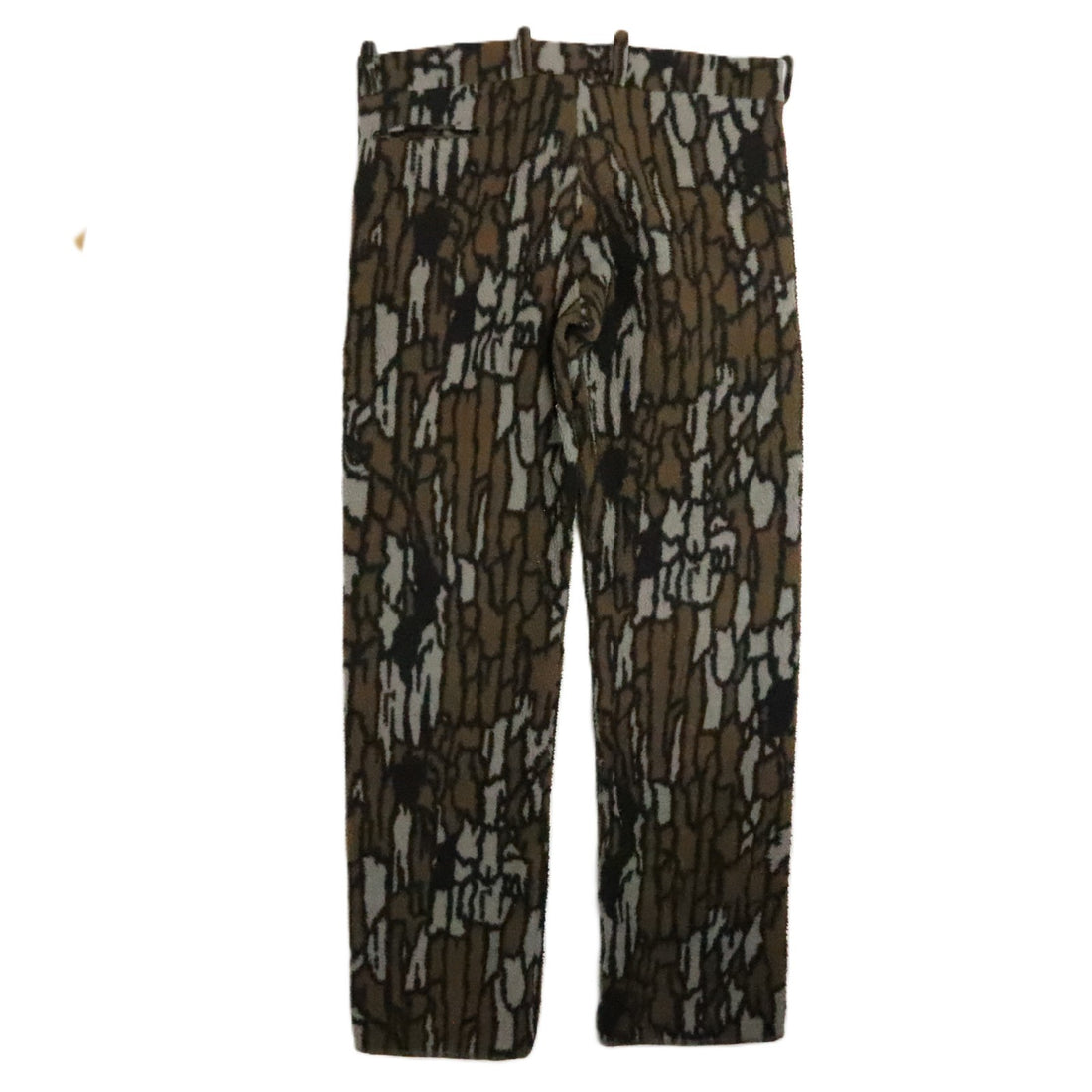 Vintage Cabela's Tree Bark Camo Fleece Pants Size Medium Hunting