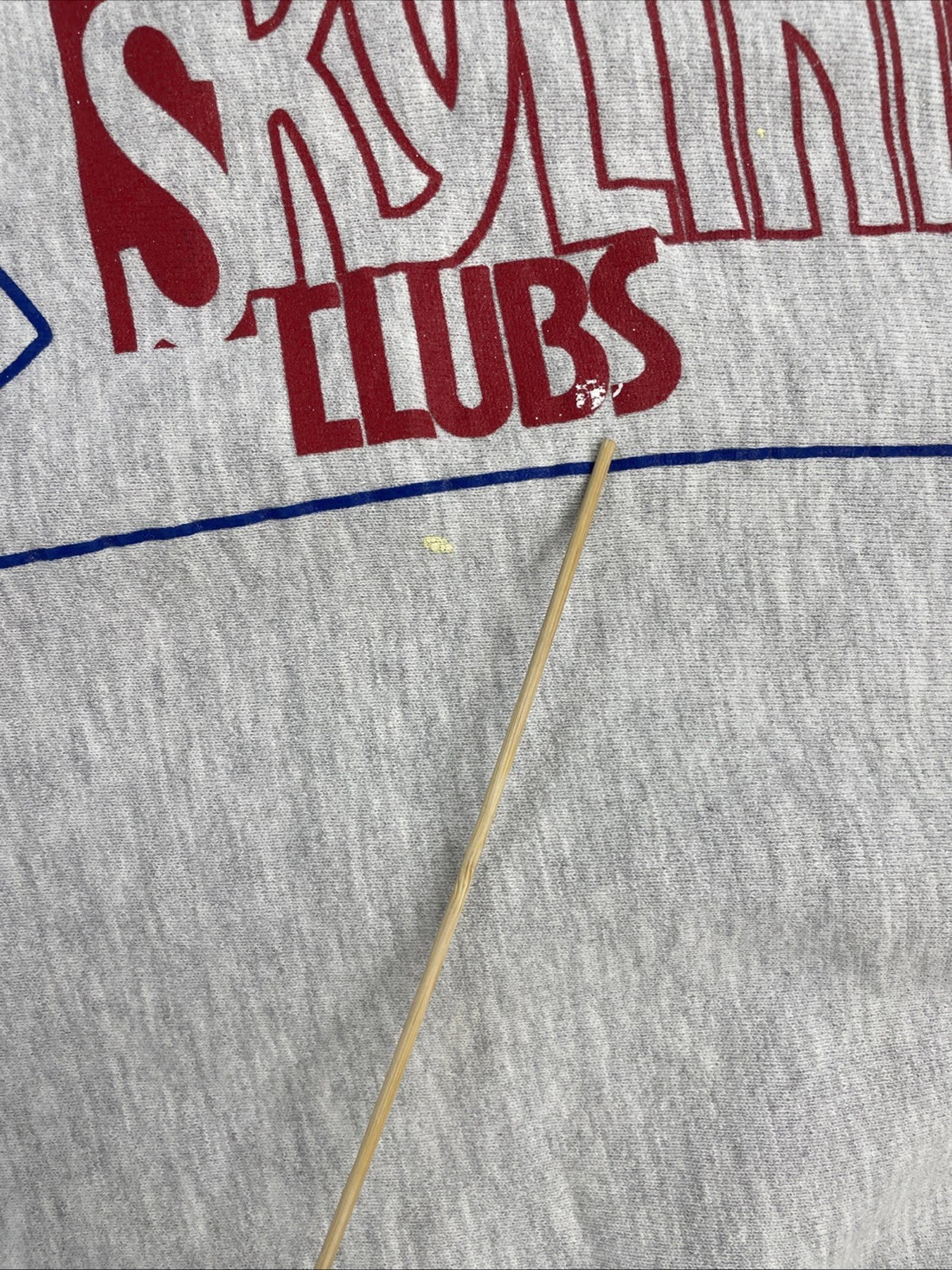Vintage The Skyline Clubs Champion Reverse Weave Sweatshirt Size XL 90s