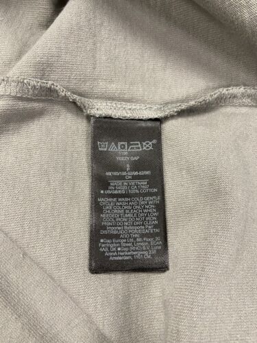 Yeezy Gap Unreleased Long Sleeve T-Shirt Size Small Gray