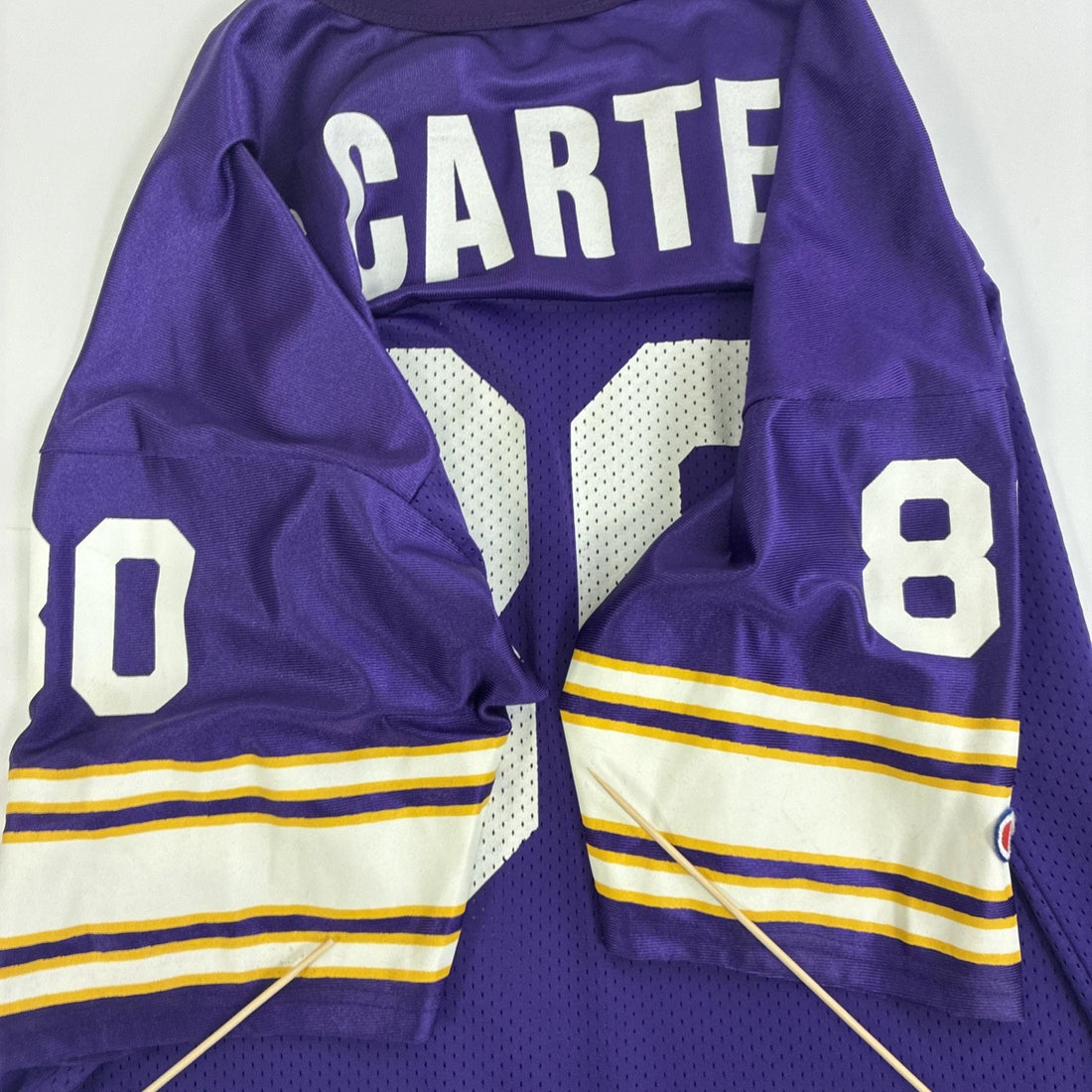 Vintage Minnesota Vikings Cris Carter Champion Jersey Size 48 NFL
