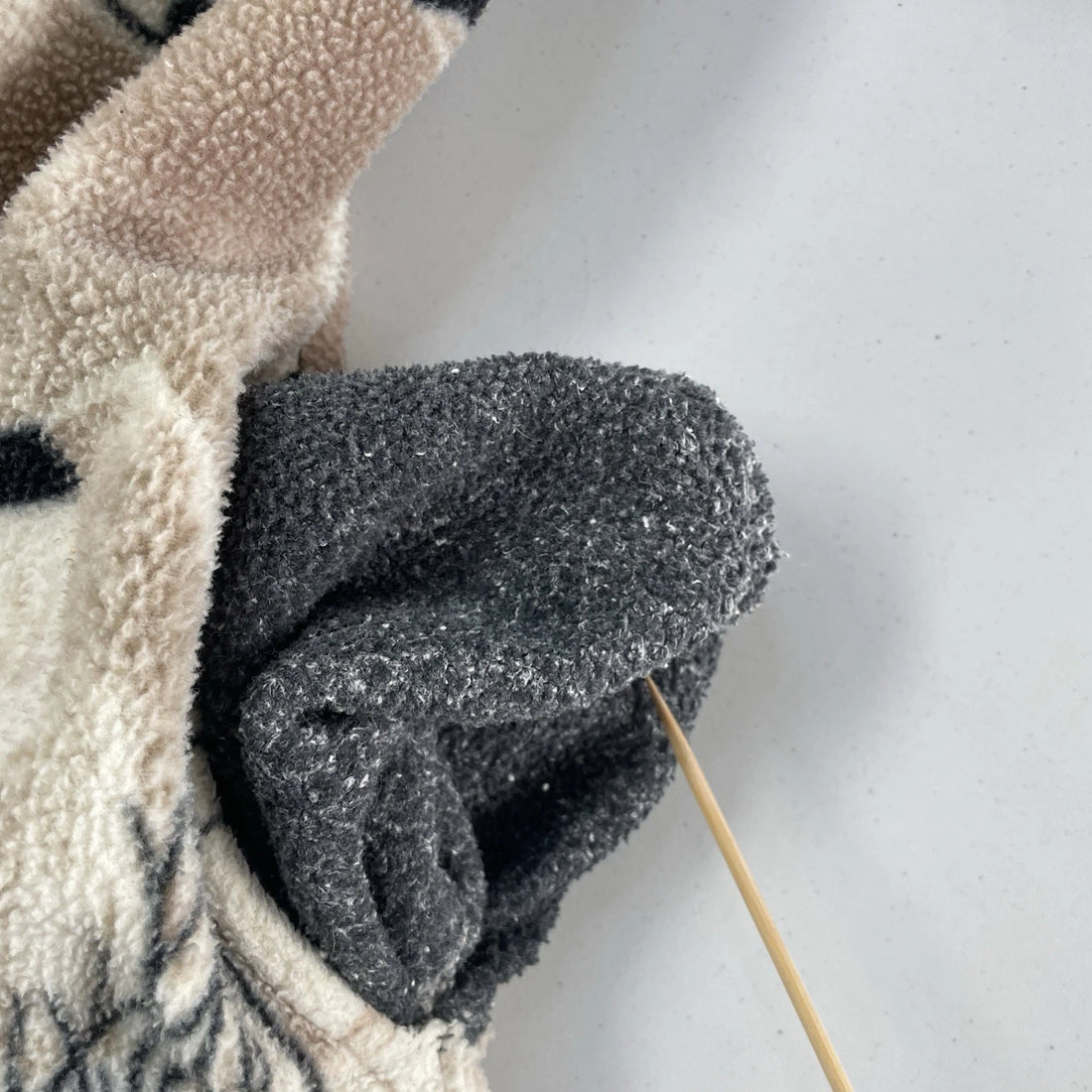 Wolf Forest Urban Wildlife Fleece Jacket Size Medium Nature All Over Print