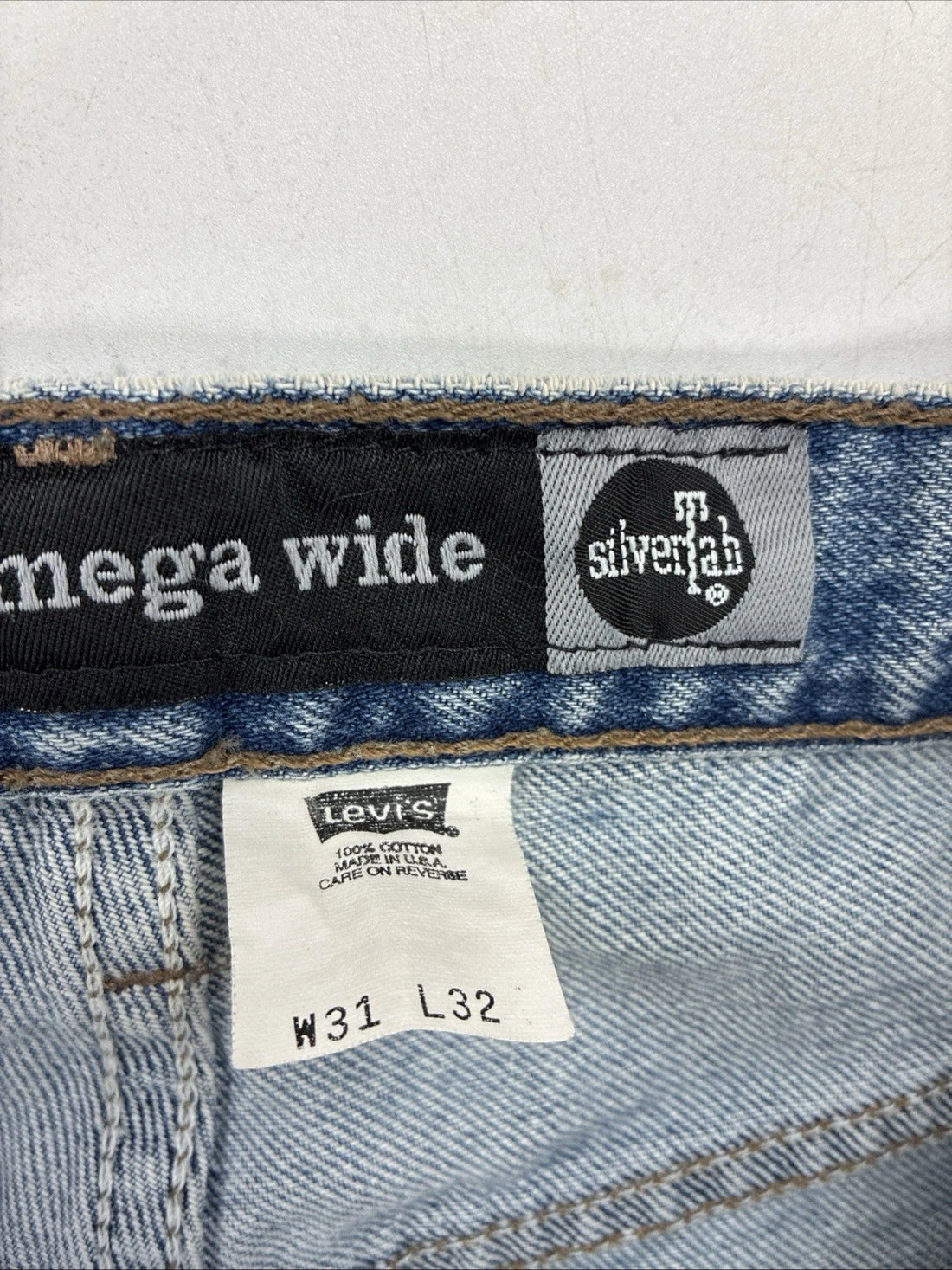 Vintage Levi's Silvertab Denim Pants Size 31 X 32