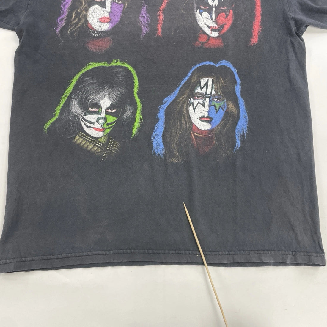 Kiss T-Shirt Size Medium Black Music Band Tee