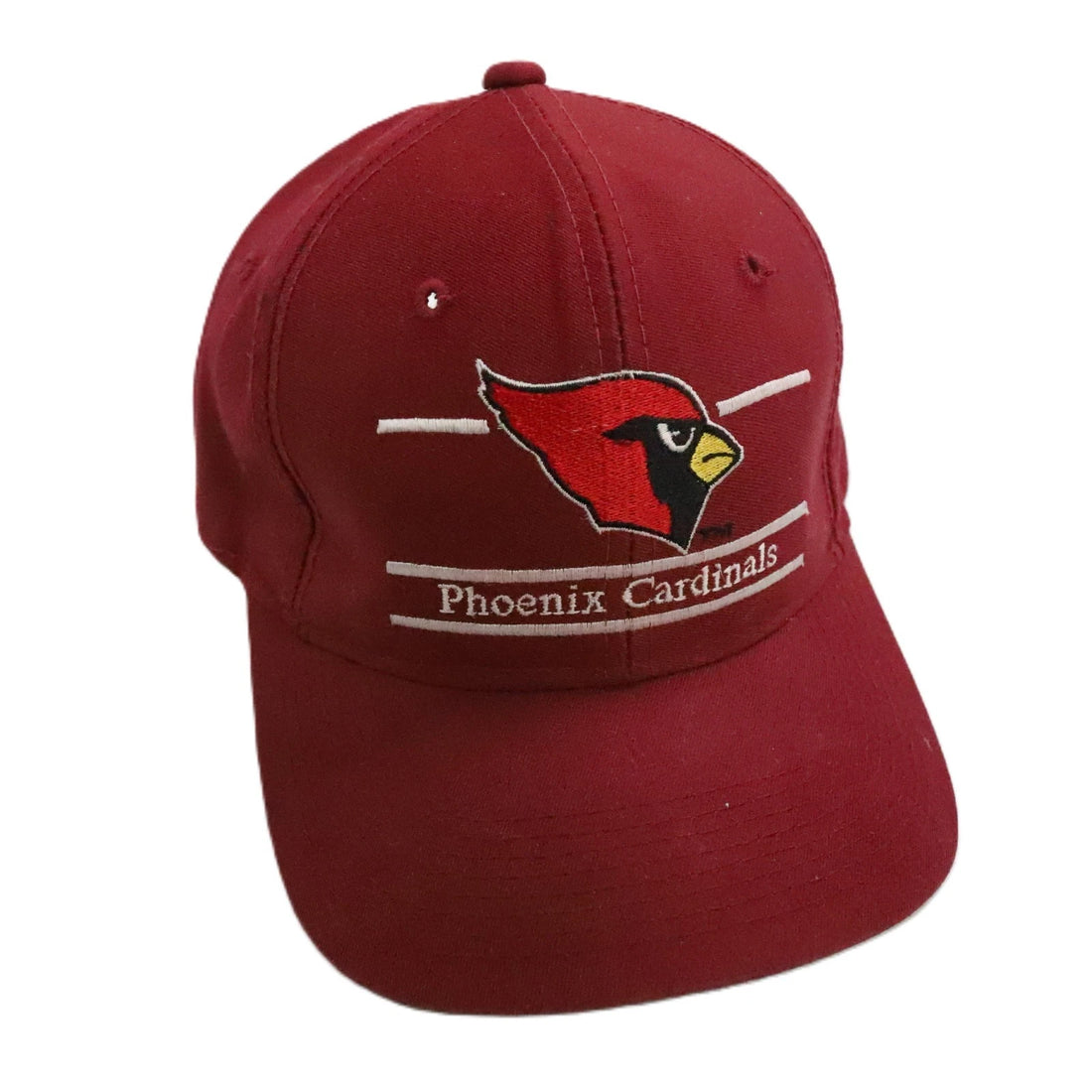 Vintage Phoenix Cardinals Split Bar Snapback Hat OSFA NFL