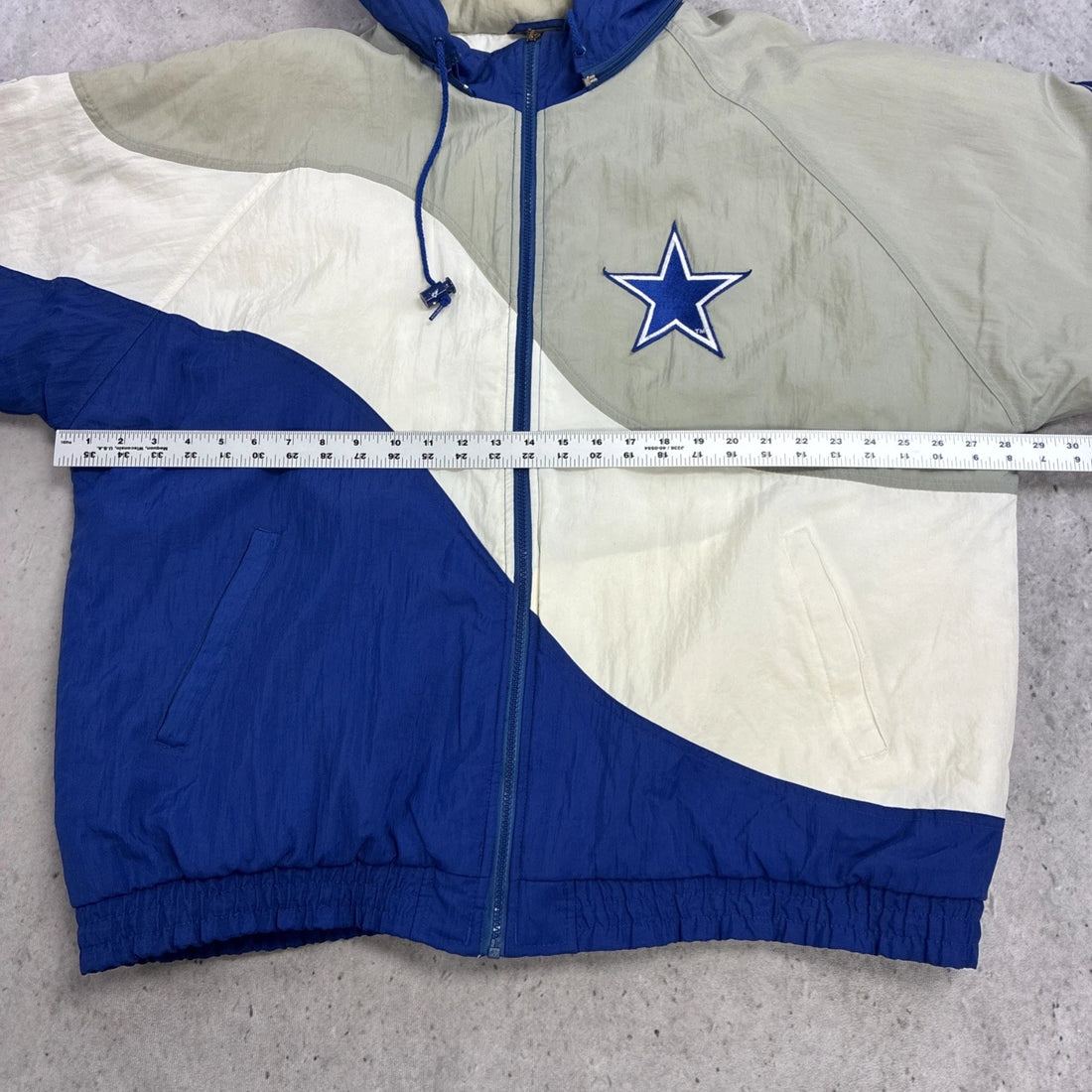 Vintage Dallas Cowboys Apex One Puffer Jacket Size XL 90s NFL